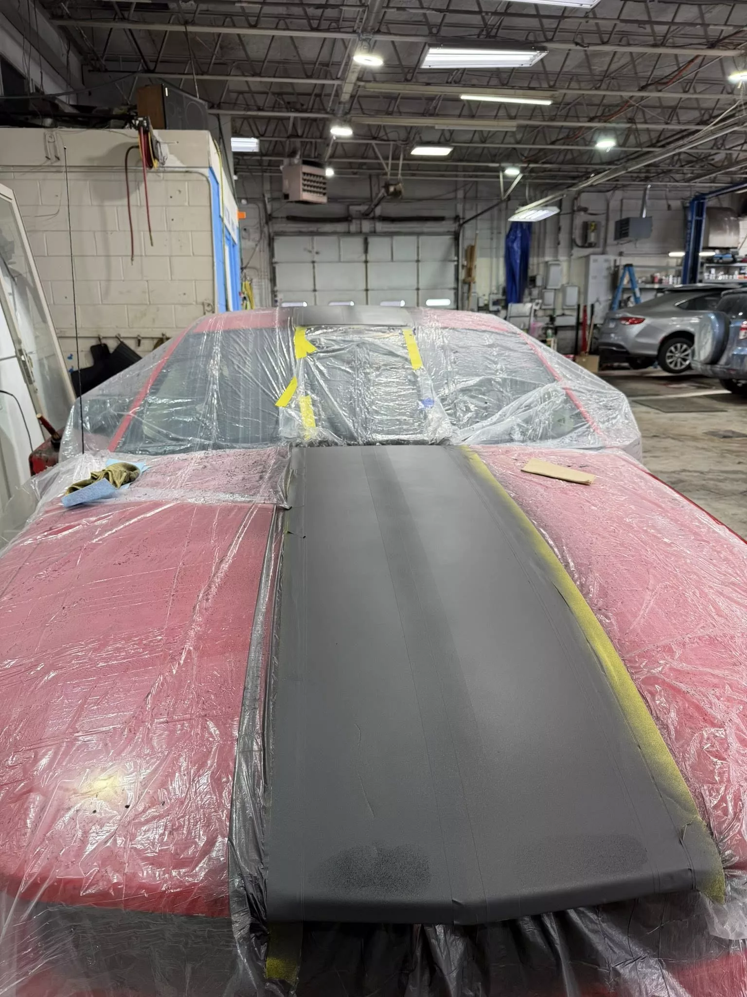 Technical detailing process highlight